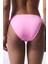 Açık Pembe Bağlamalı Düşük Bel Bikini Altı 7