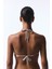 Taş Rengi Boncuklu Alice Üçgen Bikini Üstü 7