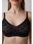 Tattoo Effect Lace Invisible Bonding Siyah Sütyen 12