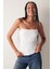 İnce Askılı Beyaz New Cami Atlet 9