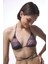 Nixie Çizgili Tokalı Üçgen Bikini Üstü 5