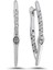 Point Rhodium Küpe 1