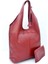 Randy Hakiki Deri Kırmızı Omuz Çantası 2