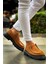 Castle Premium Tarz Casual Erkek Ayakkabı Taba Süet 2