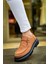 Castle Premium Tarz Casual Erkek Ayakkabı Taba Süet 4