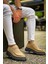 Castle Premium Tarz Casual Erkek Ayakkabı Bej Süet 3