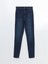 Lcw Jeans Indigo Jüpiter Süper Skinny Fit Kadın Jean Pantolon 5