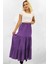 Viskon Kumaş Fırfırlı Uzun Kadın Çingene Etek 2