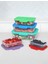 Nest It™ 5’li Saklama Kabı Seti – 330ML, 600ML, 1l, 1.5l, 2.3l – Bpa Free, Renkli 2