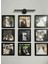9 Adet Siyah Çerçeve Seti – 20X20 cm Kare Duvar Dekoru ve Fotoğraf Çerçevesi 5
