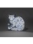 LED Işıklı Sanatsal Kedi 2