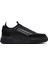 Erkek Siyah Bağcıklı Kalın Tabanlı Deri Sneaker 25WFD826014 1