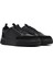 Erkek Siyah Bağcıklı Kalın Tabanlı Deri Sneaker 25WFD826014 3