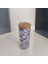 Bambu Kapaklı Cam Pipetli Kupa 650 ml | M4 1