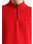 Yarım Fermuarlı Nakışlı Polar Sweatshirt 10