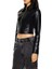Suni Deri Crop Ceket 1