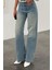 Açık Mavi Ön Cepli Kadın Jean Pantolon MG2500 3