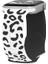 Apple Watch Se 3 (44MM) Uyumlu Desenli Silikon KORDON-140 Beyaz-Siyah 1