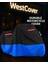 Keeway Super Shadow 250 Uyumlu (Mavi-Siyah) Kırmızı Reflektörlü Motosiklet Brandası Motor Örtüsü 3