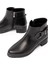 270-3030 Siyah Toka Aksesuarlı Fermuarlı Günlük Kadın Bot 1