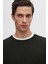 Ds Damat Regular Fit Haki Tüylenme Yapmayan Bisiklet Yaka Triko Kazak 5HF06ORT12004 3