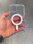 Apple iPhone 11 Uyumlu Magsafe Kablosuz Şarj Destekli Şeffaf Sert Silikon Kılıf 1