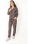 02258 Leopar Uzunkol Üst Uzun Alt Pijama Takımı 2