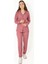 02254 Nokta Desen Uzunkol Üst Uzun Alt Pijama Takımı 1