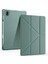 Honor Magicpad 2 12.3 Inç 2024 Uyumlu Kılıf Kalem Bölmeli Tri Folding Standlı Arkası Silikon Kapak 1