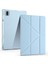 Honor Magicpad 2 12.3 Inç 2024 Uyumlu Kılıf Kalem Bölmeli Tri Folding Standlı Arkası Silikon Kapak 1