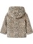 Nmfmıla Jacket W Hood Pb Grı Kız Çocuk Mont 2