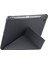 Lenovo Tab TB311FU 2025 10.1 Inç Uyumlu Kılıf Kalem Bölmeli Tri Folding Standlı Arkası Silikon Kapak 5