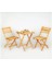 Balkon ,bahçe ,mutfak 3'lü Bistro Set 2 Sandalye 1 Masa 1