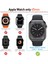 Apple Watch 2 3 4 5 6 7 8 Se Nike Uyumlu 45MM Uyumlu Sert Pc Kasa ve Ekran Koruyucu Kılıf 2
