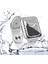 Apple Watch 2-3-4-5-6-Se-7-8-9 40MM Uyumlu Sert Pc Kasa ve Ekran Koruyucu Kılıf 2