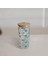 Bambu Kapaklı Cam Pipetli Kupa 650 ml | M1 3