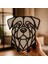 Geometrik Köpek Figürlü Duvar Tipi Anahtarlık Askılığı 1