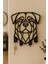 Geometrik Köpek Figürlü Duvar Tipi Anahtarlık Askılığı 5