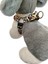 Köpek göğüs tasması minik ırk leopar desen saten kumaş kolon genişlik:2,5cm göğüs ölçüsü:30-50cm ayarlamalı dog harness GT4-8 7