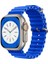 Apple Watch Se 3 40MM Için Oluklu Ocean Silikon Kordon Kayış - FC006 1