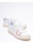 Kadın Hakiki Deri Beyaz Pudra Lila Spor Ayakkabı Sneakers Casper 1