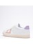 Kadın Hakiki Deri Beyaz Pudra Lila Spor Ayakkabı Sneakers Casper 5