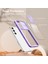 Samsung Galaxy S25 Için Şeffaf Tpu Telefon Kılıfı, Kamera Kapağı Içerir Mor (Yurt Dışından) 4