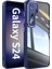 Samsung Galaxy S25 Için Hibrit Şeffaf Kristal Pc + Tpu Kasa Mavi (Yurt Dışından) 1
