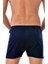 Erkek Penye Düz Boxer-10 Adet-Lacivert 2