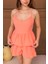 %100 Pamuk Müslin Askılı Büstiyer Şort Takım 6