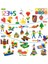 Constructo Stem Eğitici Oyuncak Yapı Oyuncağı Montessori Zeka Oyunu Yapı Taşları Seti 100 Parça 5