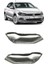 Volkswagen Vw Polo 2018-2021 Uyumlu Sağ + Sol Far Camı Takım 2 Ad 2G1941006 2G1941005 1