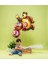 5 Yaş Maşa ve Koca Ayı Altın Rakam Balonlu Doğum Günü Balon Seti Happy Birthday Banner 2