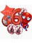 6 Yaş Örümcek Adam Balon Seti Rakam Balon Pullu Şeffaf Balon Örümcek Balon Helyum Uyumlu Uçan Balon 1